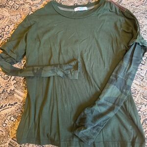 Joah Love Long Sleeved Camo Shirt EUC 10